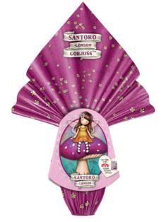 Milk Chocolate Egg SANTORO” 220g with Original Gift SANTORO