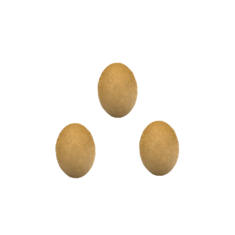 Πασχαλινά Αυγουλάκια με Γέμιση Πραλίνας & Ανθόγαλο 1kg Χρυσό