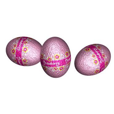 Milk Chocolate Eggs Filled with Strawberry Cream 1kg