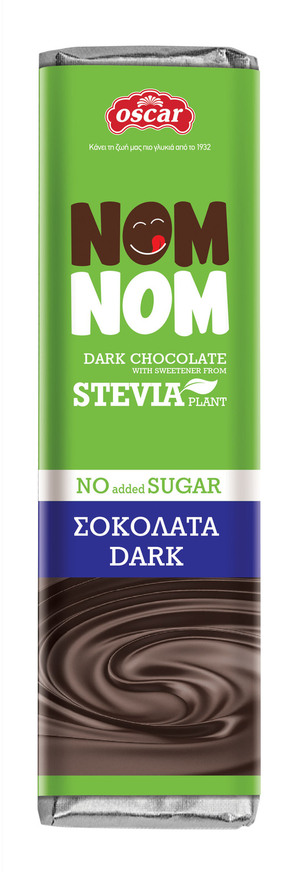 Σοκολάτα dark Stevia 42γ