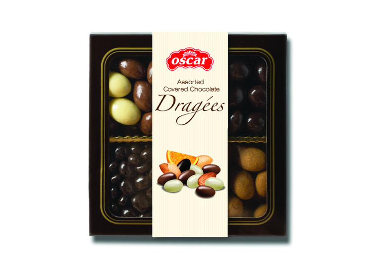 Presentation box assorted dragees 400g