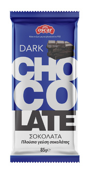 Dark chocolate flowpack OSCAR 85g