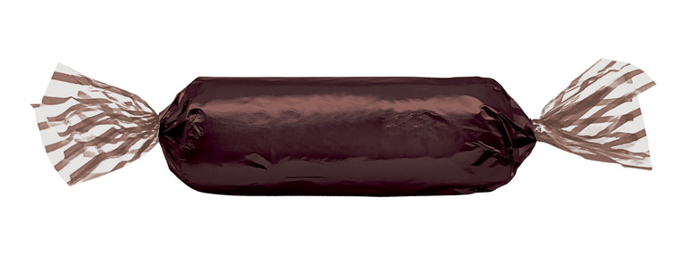 DOUBLE TWIST ROLLED SHAPED TREATS DARK CHOCOLATE WITH NOCCIOLA (WITHOUT LOGO) 3,5kg