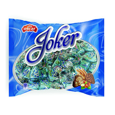 Chocolate pralines Joker with milk cream flavor 1kg