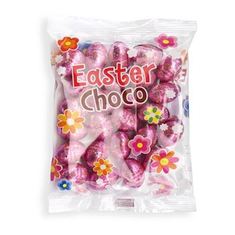 Bag with Milk Chocolate Eggs Filled with Strawberry Cream 180g