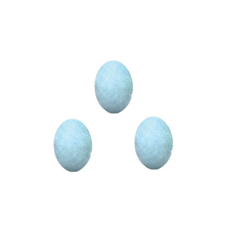 Easter Eggs Filled with Milk Cream & Praline 1kg Blue