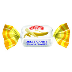 JELLY CANDIES BANANA FRUIT FLAVOR 3kg