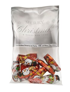 Bag with Milk Chocolates Mini Santa Claus 100g