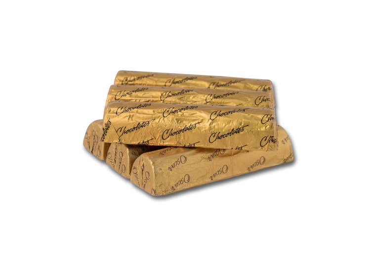 MILK CHOCOLATE BATON SHAPED TREATS WITH ORANGE 3,5kg