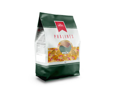 Filled milk chocolate pralines banana flavor 1kg