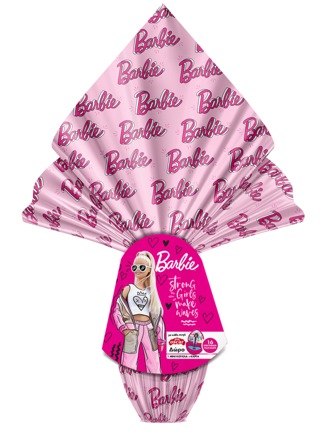 Αυγό Γάλακτος BARBIE 220g με Δώρο Έκπληξη