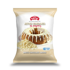White chocolate couverture drops 100g