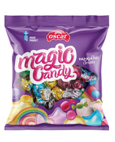 CRYSTAL BALL CANDIES TRADITIONAL ASSORTED FRUITS FLAVORS “MAGIC CANDY” 100g