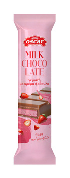 Milk chocolate filled with strawberry 42g