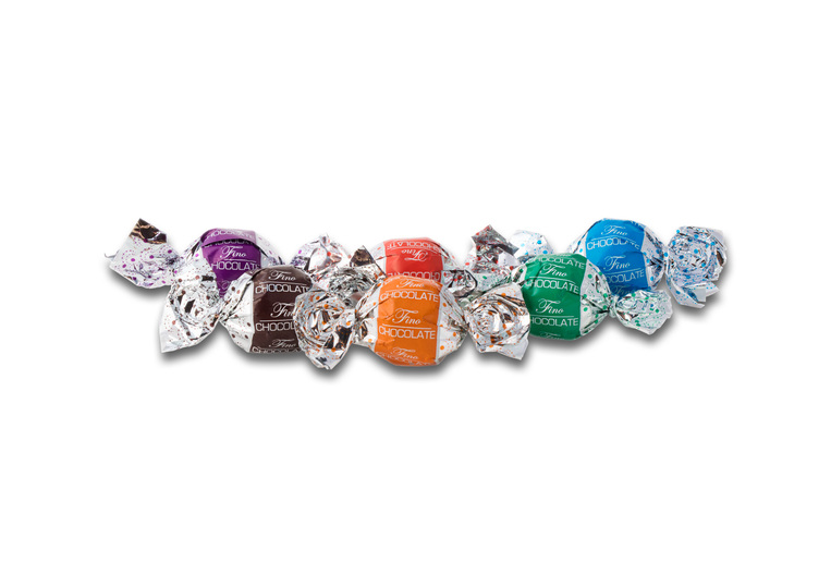 "Fino" chocolate pralines in different flavors