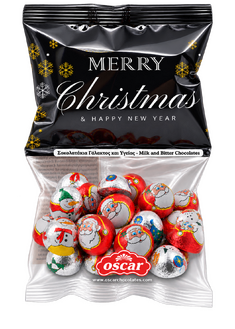 Bag with Assorted Milk Chocolate Faces 100g