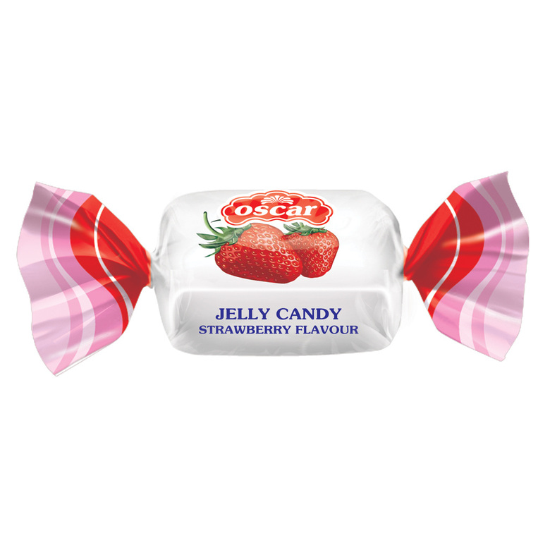 JELLY CANDIES STRAWBERRY FRUIT FLAVOR 3kg