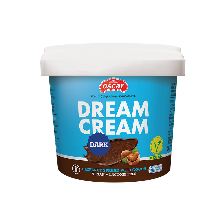 Πραλίνα Φουντουκιού DREAM CREAM DARK VEGAN 320g