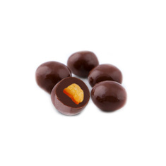 Orange dark chocolate dragees 2,5kg