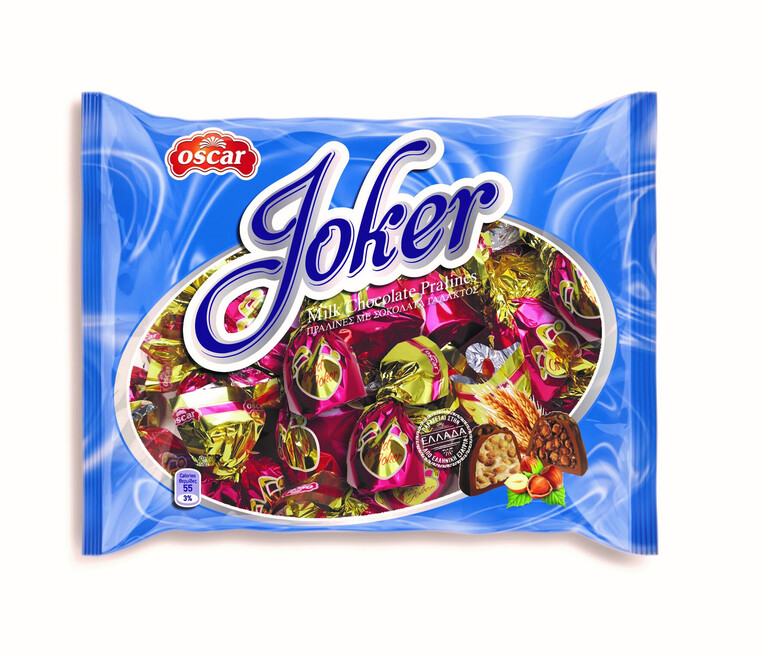 Σοκολατάκια Joker με γεύση πραλίνα 1kg