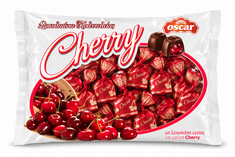 Chocolate pralines with cherry flavor 1kg