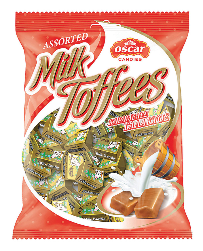 TOFFEE CANDIES MILK CLASSIC 300g