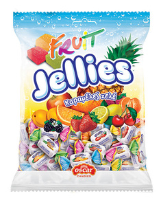 JELLY CANDIES ASSORTED FRUIT FLAVORS 400g