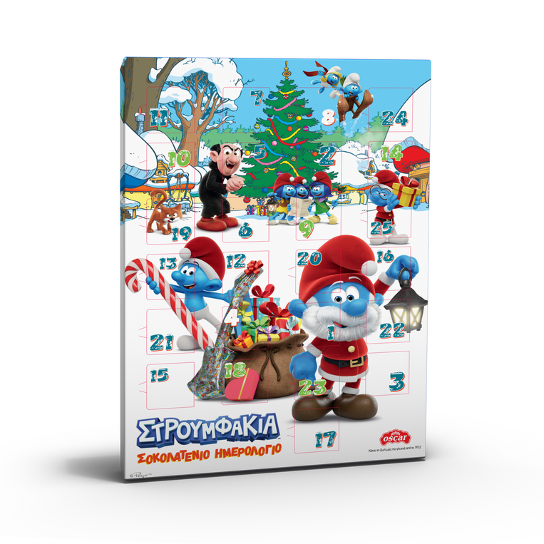 X-MAS Calendar "SMURFS" 75g