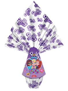 Milk Chocolate Egg POLLY POCKET 150g with Surprise Gift