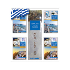 Memories from Greece Box with Milk & Dark Chocolate 100g