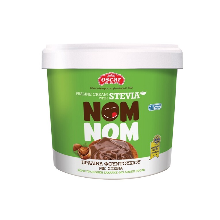 Hazelnut praline with Stevia NOM NOM 320g