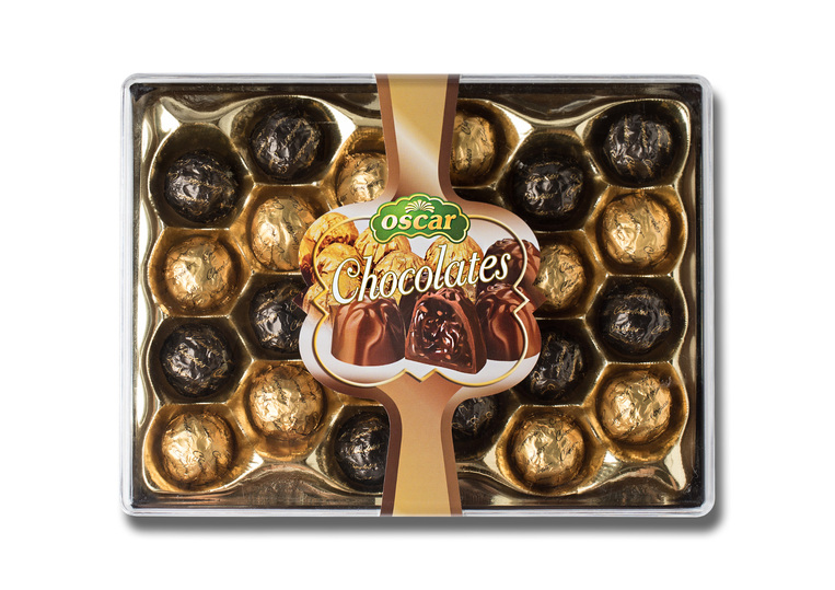 Presentation box chocolates pralines 320g
