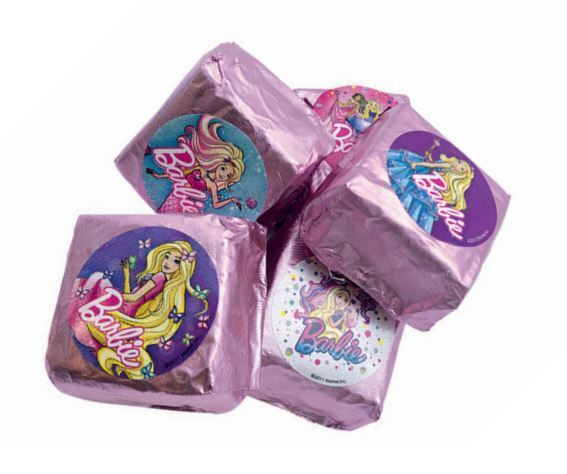 “BARBIE” MILK CHOCOLATE TREATS 3,5kg