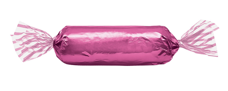 DOUBLE TWIST ROLLED SHAPED TREATS MILK CHOCOLATE WITH STRAWBERRY (WITHOUT LOGO) 3,5kg