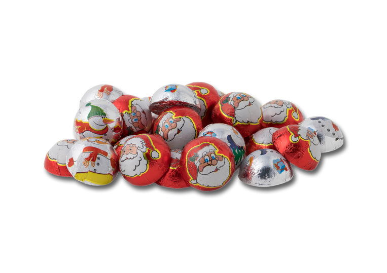X-MAS Faces Milk Chocolates Filled with Praline & Cereals