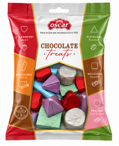 Bag with Assorted Mini Milk Chocolate Treats 200g