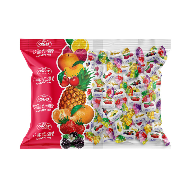 JELLY CANDIES ASSORTED FRUIT FLAVORS 1kg