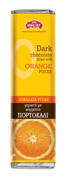 Γεμιστή σοκολάτα dark με πορτοκάλι 42γ