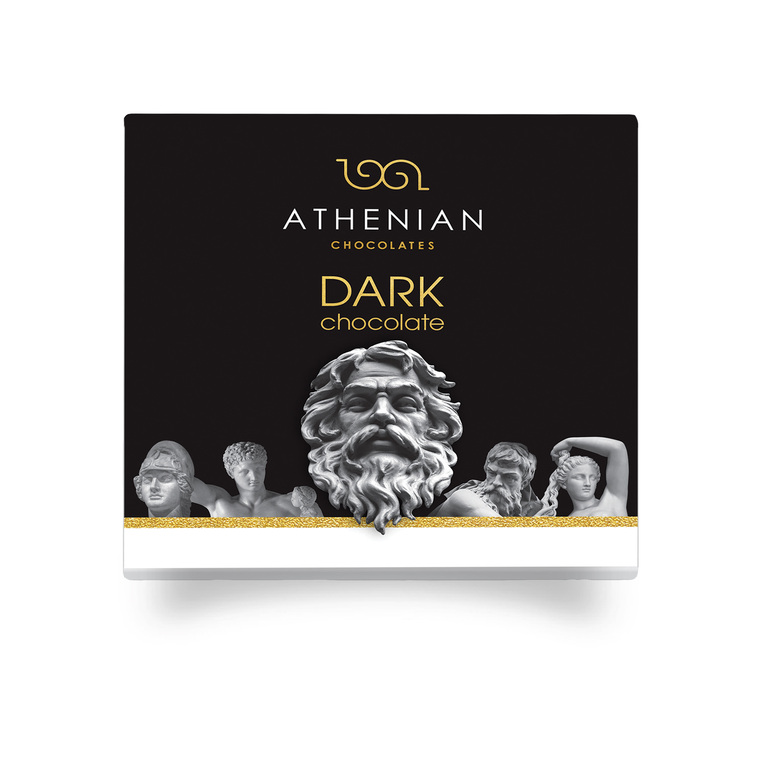 Athenian "Greek Gods" Dark Chocolate 90g