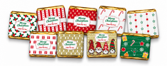 X-Mas Mini Milk Chocolate Bar 5g