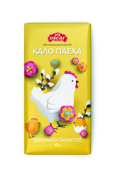Πλακίδιο Σοκολάτας Γάλακτος 85g