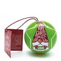 X-MAS Tin Balls with Chocolates 70g