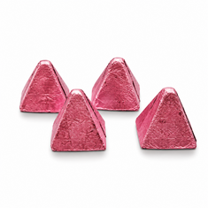 Mini Milk Chocolate Pyramid Treat with Pistachio Praline Filling 3,5kg