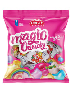 Καραμέλες Ζελέ με Γεύση Κεράσι Magic Candy 100g