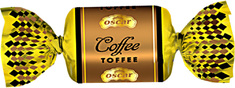 Καραμέλες Toffee Γεύση Καφέ ΔΦ 3kg