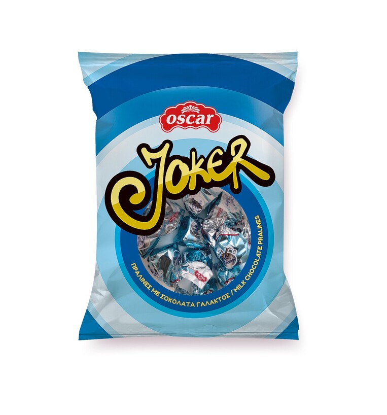 Chocolate pralines with milk cream & cereals Joker 200g