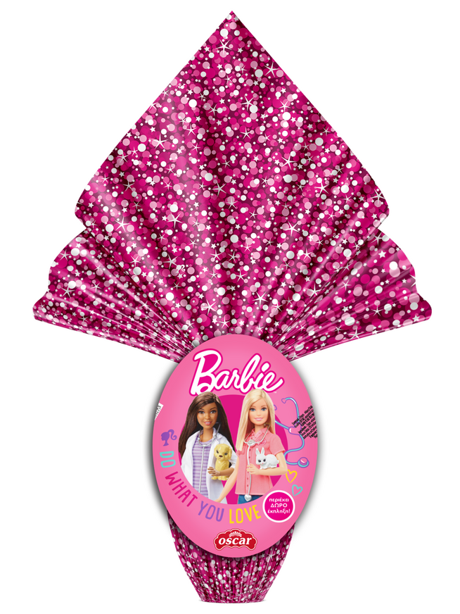 Αυγό Γάλακτος BARBIE 80g με Δώρο Έκπληξη