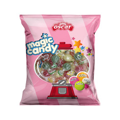 CRYSTAL BALL CANDIES ASSORTED FRUIT FLAVORS 300g