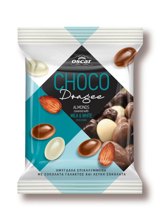 Almond milk & white chocolates dragees 100g