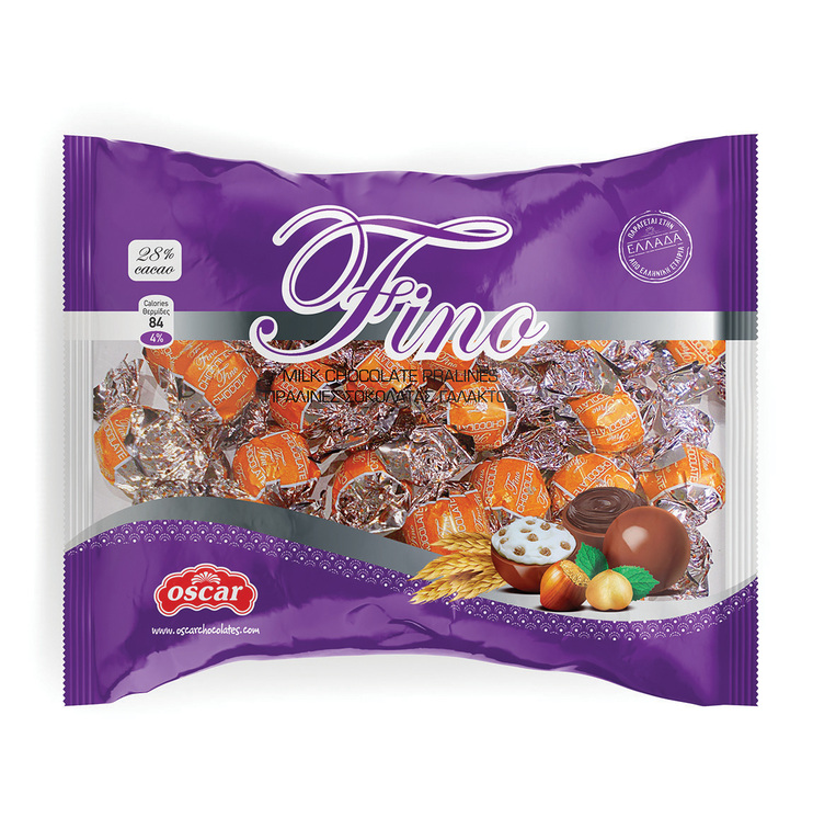 Chocolate pralines Fino with orange flavor 1kg
